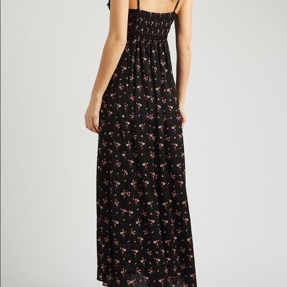 Free People Intimately Out and About Satin Floral Maxi Slip Dress - Picture 12 of 13